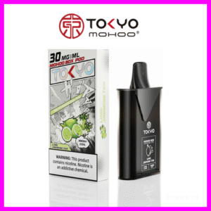 TOKYO MOHOO BOX東京魔盒電子菸煙彈檸檬茉莉茶口味丨MESH霧化科技升級,12ML大容量、10000口