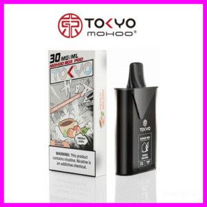 TOKYO MOHOO BOX東京魔盒電子菸煙彈蜜桃烏龍味丨MESH科技升級，12ML大容量、10000口