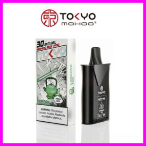 TOKYO MOHOO BOX東京魔盒電子菸煙彈龍井茶味丨MESH霧化科技升級,12ML大容量、10000口