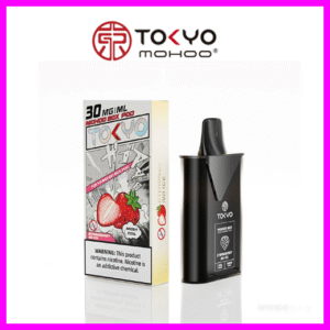TOKYO MOHOO BOX 東京魔盒電子菸煙彈無涼草莓口味丨MESH科技升級，12ML大容量、10000口