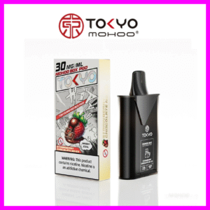TOKYO MOHOO BOX東京魔盒草莓巧克力無冰電子菸煙彈丨MESH科技升級,12ML大容量、10000口
